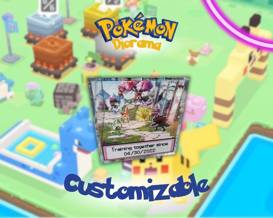 Customizable diorama - Pokemon Diorama Store